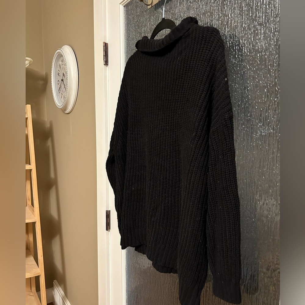 American Eagle Oversized Mockneck Sweater